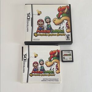 Mario&Luigi Bowsers inside Story. Nintendo DS